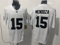 Men’s Las Vegas Raiders #15 Fernando Mendoza Nike White Vapor F.U.S.E. Limited Jersey