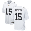 Men’s Las Vegas Raiders #15 Gardner Minshew II Nike White Vapor Untouchable Limited Player Jersey