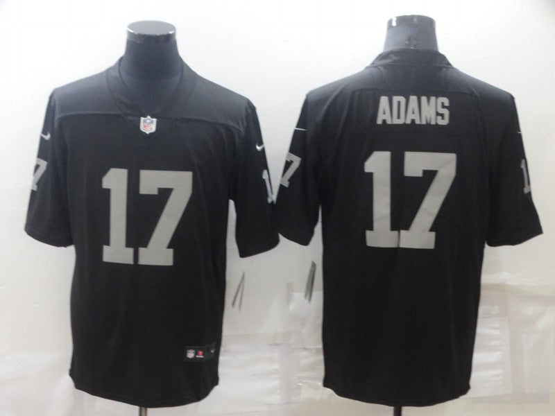 Men’s Las Vegas Raiders #17 Davante Adams Black Jersey Stitched American Football Jerseys