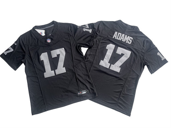 Men’s Las Vegas Raiders #17 Davante Adams Nike Black 2023 F.U.S.E. Vapor Limited Jersey