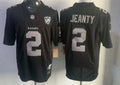 Men’s Las Vegas Raiders #2 Ashton Jeanty Black 1960-2024 65TH Anniversary Gratitude F.U.S.E. Limited Jersey