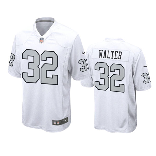 Men’s Las Vegas Raiders #32 Austin Walter Nike White Color Rush Legend Player Jersey