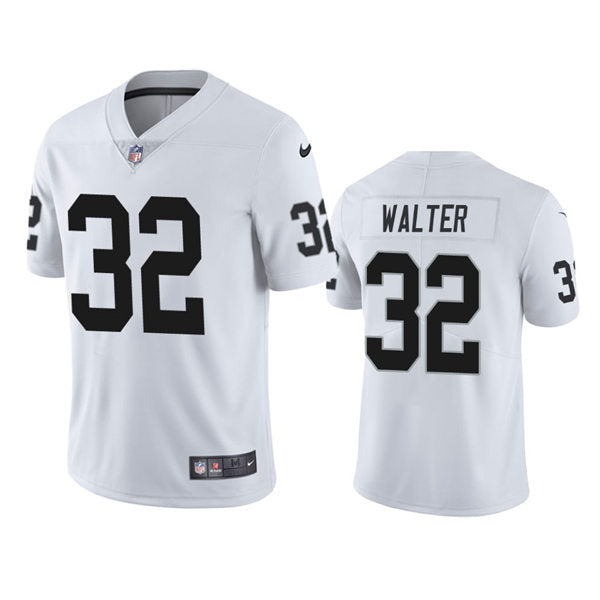 Men’s Las Vegas Raiders #32 Austin Walter Nike White Vapor Untouchable Limited Player Jersey