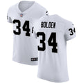 Men’s Las Vegas Raiders #34 Brandon Bolden Nike White Vapor Untouchable Limited Player Jersey