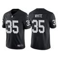 Men’s Las Vegas Raiders #35 Zamir White Nike Black Vapor Untouchable Limited Player Jersey
