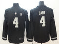 Men’s Las Vegas Raiders #4 Derek Carr Black Jersey