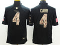 Men’s Las Vegas Raiders #4 Derek Carr Black Jersey