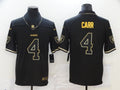 Men’s Las Vegas Raiders #4 Derek Carr Black Jersey