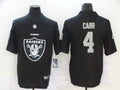 Men’s Las Vegas Raiders #4 Derek Carr Black Team Jersey