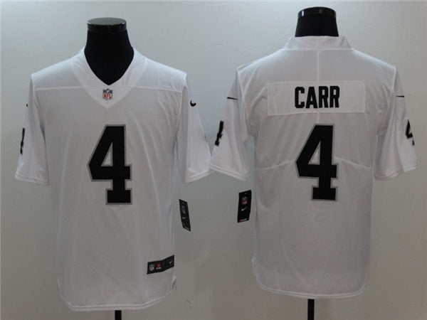 Men’s Las Vegas Raiders #4 Derek Carr Nike Vapor Untouchable Limited Football Jersey