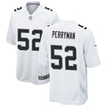 Men’s Las Vegas Raiders #52 Denzel Perryman Nike White Vapor Limited Jersey