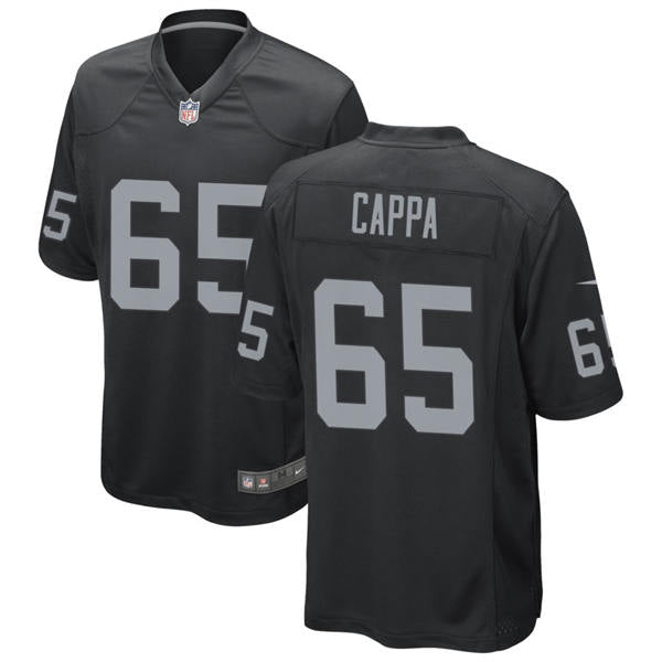 Men’s Las Vegas Raiders #65 Alex Cappa Nike Black Vapor F.U.S.E. Limited Player Jersey