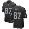 Men’s Las Vegas Raiders #87 Michael Mayer Nike Black Vapor F.U.S.E. Limited Player Jersey
