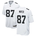 Men’s Las Vegas Raiders #87 Michael Mayer Nike White Vapor F.U.S.E. Limited Player Jersey