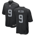 Men’s Las Vegas Raiders #9 Tyree Wilson Nike Black Vapor Untouchable Limited Player Jersey