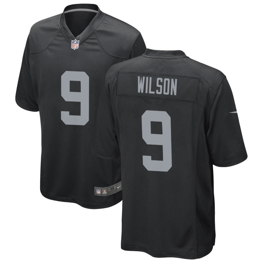 Men’s Las Vegas Raiders #9 Tyree Wilson Nike Black Vapor Untouchable Limited Player Jersey