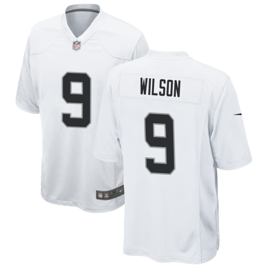 Men’s Las Vegas Raiders #9 Tyree Wilson Nike White Vapor Untouchable Limited Player Jersey