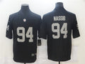 Men’s Las Vegas Raiders #94 Carl Nassib  Stitched NFL Nike Black Vapor Untouchable Limited Jersey