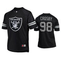 Men’s Las Vegas Raiders #98 Maxx Crosby Nike 2021 Black Team Logo Icon Jersey