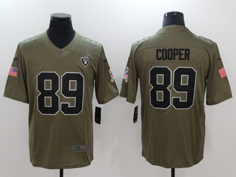Men’s Las Vegas Raiders Amari Cooper #89 Brown Jersey