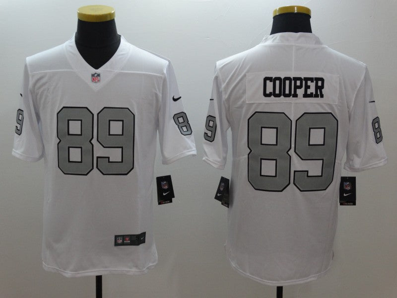 Men’s Las Vegas Raiders Amari Cooper #89 White Jersey