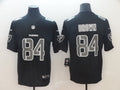 Men’s Las Vegas Raiders Antonio Brown #84 Black Authentic Jersey
