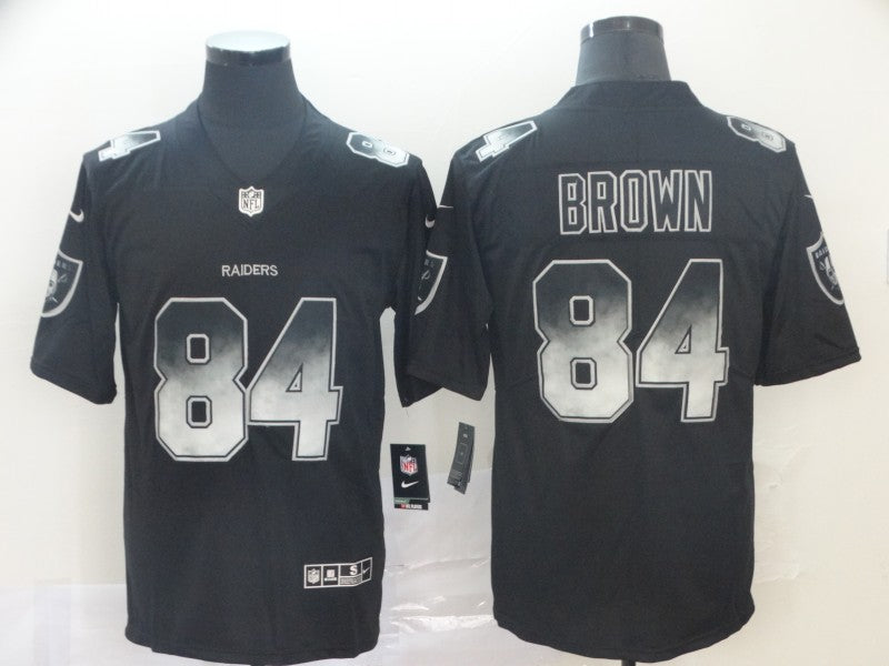 Men’s Las Vegas Raiders Antonio Brown #84 Black Jersey