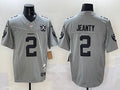 Men’s Las Vegas Raiders Ashton Jeanty #2 Gray Jersey