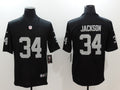 Men’s Las Vegas Raiders Bo Jackson #34 Black Jersey