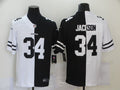 Men’s Las Vegas Raiders Bo Jackson #34 Black/White Jersey