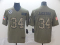 Men’s Las Vegas Raiders Bo Jackson #34 Brown Jersey