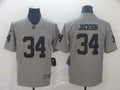 Men’s Las Vegas Raiders Bo Jackson #34 Gray Jersey
