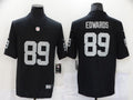 Men’s Las Vegas Raiders Bryan Edwards #89 Black Jersey