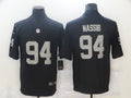 Men’s Las Vegas Raiders Carl Nassib #94 Black Jersey