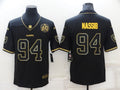 Men’s Las Vegas Raiders Carl Nassib #94 Black Jersey