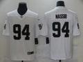 Men’s Las Vegas Raiders Carl Nassib #94 White Jersey
