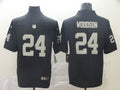 Men’s Las Vegas Raiders Charles Woodson #24 Black Jersey