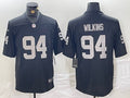Men’s Las Vegas Raiders Christian Wilkins #94 Black Jersey