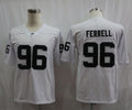 Men’s Las Vegas Raiders Clelin Ferrell #96 White Jersey