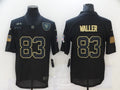 Men’s Las Vegas Raiders Darren Waller #83 Black Jersey