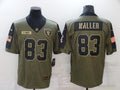 Men’s Las Vegas Raiders Darren Waller #83 Brown Jersey