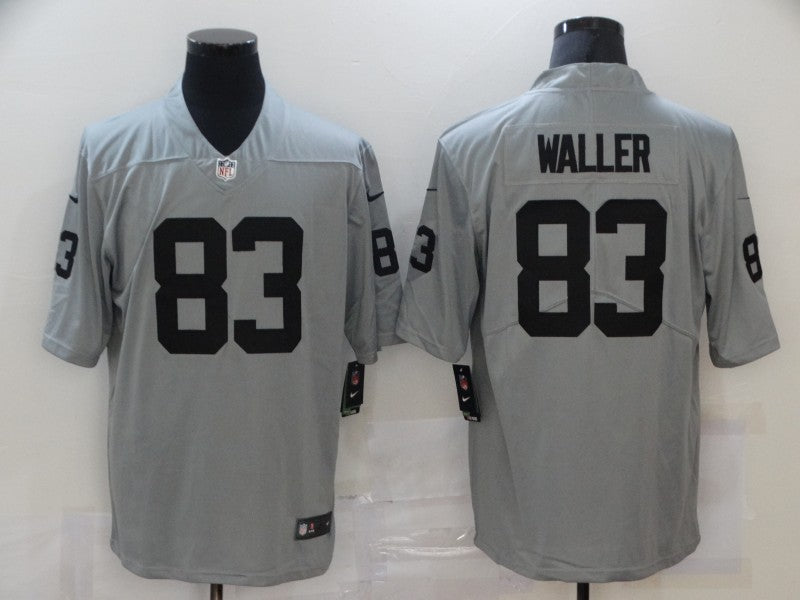 Men’s Las Vegas Raiders Darren Waller #83 Gray Inverted Legend Jersey