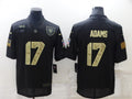 Men’s Las Vegas Raiders Davante Adams #17 Black Alternate Jersey