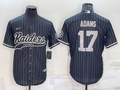 Men’s Las Vegas Raiders Davante Adams #17 Black Jersey Joint Edition