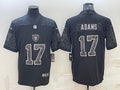 Men’s Las Vegas Raiders Davante Adams #17 Black RFLCTV Limited Jersey