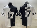 Men’s Las Vegas Raiders Davante Adams #17 Black/White Jersey