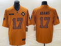Men’s Las Vegas Raiders Davante Adams #17 Brown 2023 Salute To Service Limited Jersey
