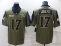 Men’s Las Vegas Raiders Davante Adams #17 Brown Jersey