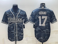 Men’s Las Vegas Raiders Davante Adams #17 Grey Camouflage Jersey Joint Edition