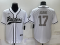 Men’s Las Vegas Raiders Davante Adams #17 White Jersey Joint Edition